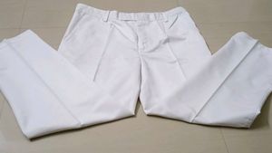 White Formal Pants