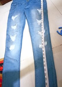 HIGH WAIST RIBBED JEANS👖