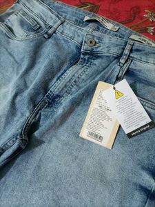 new with tag Wide Leg Denim Jeans