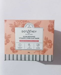 NEW &amp; SEALED Glow Reviving Vitamin C Pink Claymask