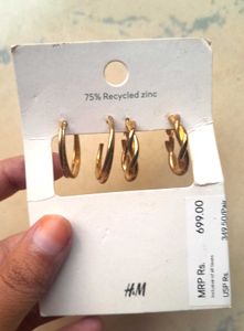 H&M Hoop Earring Set