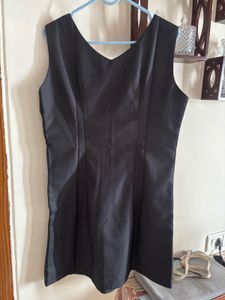 Sleeveless Black Mini Dress