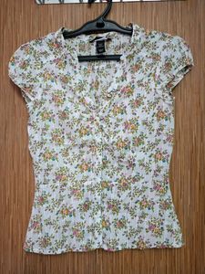 Floral Print Top