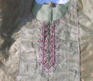COMBO OF KURTI PANT AND DUPPATA