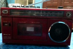 Vintage Sanyo Cassette Player
