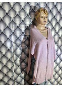 gucci pink  Knit Poncho