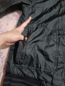 Men's Black Casual Jacket