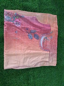 Baby Pink Peach Color Kurti