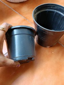 Set Of Three Garden Pots