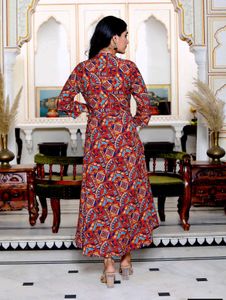 Bandhani Printed Gown