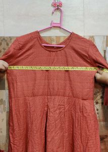 New Full Schiffli Gown XL