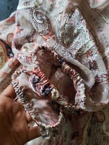 Elegant Floral Print Dress