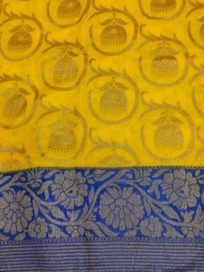 Silk Saree With Heavy Zari