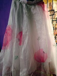 Organza Lehnga Blouse And Dupatta