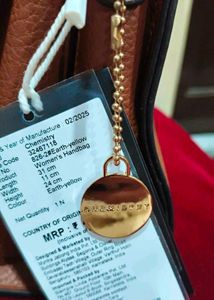 Chemistry Brown Handbag