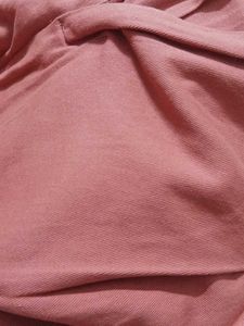 Women Peach Casual Cargo Style Summer Joggers