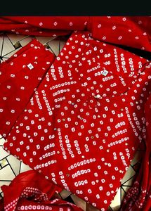 Bandhani Rich Premium Cotton Suit