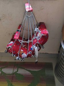 Baby Swing with Cartoon Print