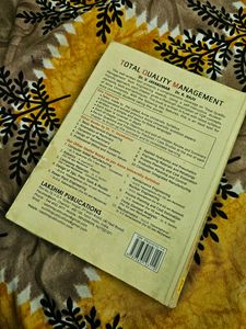 Engineering - TOTAL QUALITY MANAGEMENT