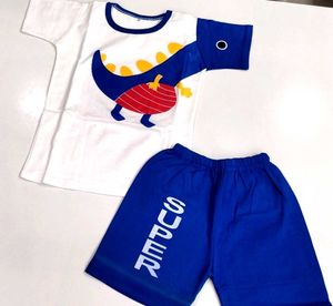 Boys Pairs Of Tshirt And Shorts