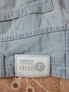 Light Blue Cargo Jeans