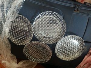 Premium Glass Plates (Set of 2)