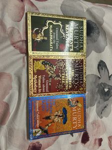 Three sets of Sudha Murthy’s epic tales