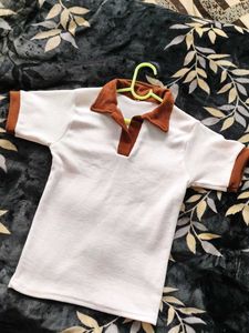 Red Top with Mesh Sleeves