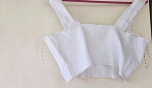 White Crop Top