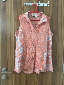 Taavi Brand Cotton Longline Top