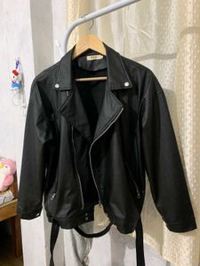 Edgy Black Biker Jacket