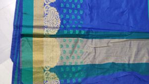Blue Saree