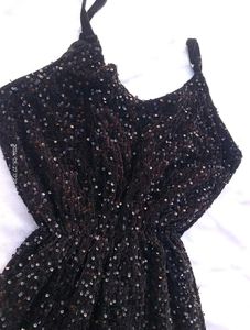 Black Sequence Dress