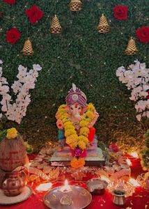 Set Of 2 Artificial Grass Decor Panel