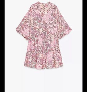 Zara Floral Print Mini Dress