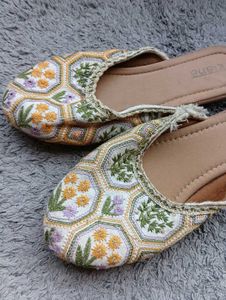 Kiara Embroidered Mules
