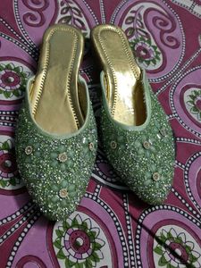 new Embellished Flats &amp; Sandals