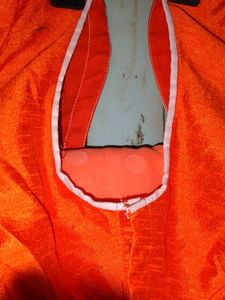 Orange Saree with Blouse