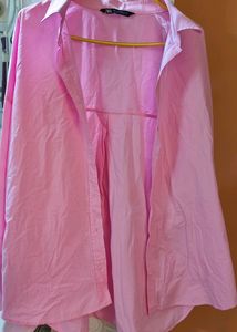 Baby Pink Oversized Shirt