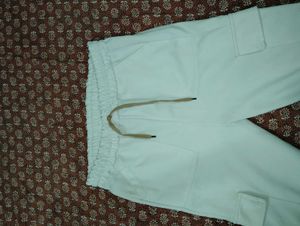 White Cargo Pants