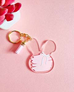 Customized Bunny Keychain