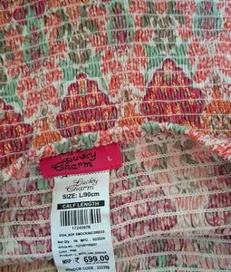 Pure cotton floral frock !