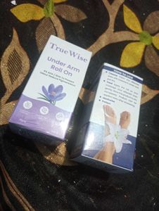 Underarm Roll On+Foot Cream