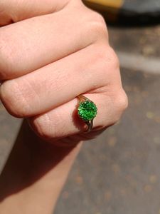 Green Stone Ring