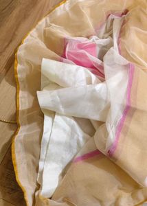White Pink Baby Lehenga