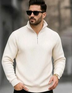 ✌️Combo Pack Of Two Half Zipper Hineck For Men🧣