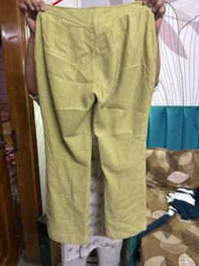 Zara Yellow Flare Pants