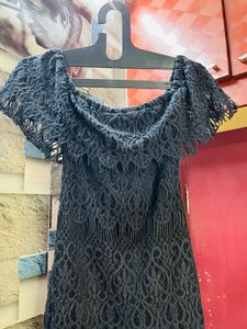 Lace Off-Shoulder Dress