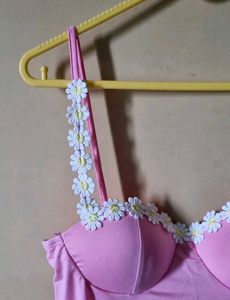 Padded Pink Bodysuit
