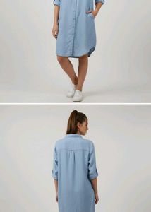 Denim Shirt Dress